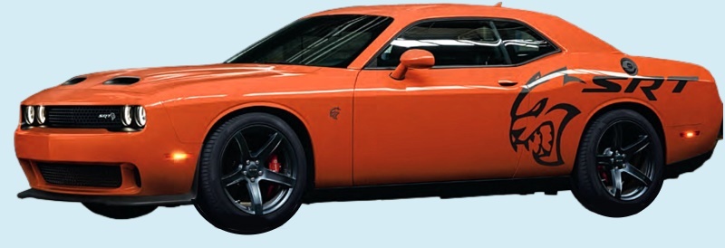 2015-21 Dodge Challenger SRT Hellcat (Dealer Option)