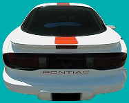 1993-97 WIDE CENTER STRIPE & 3 NAMES KIT<br><strong>25th Anniversary T/A Style</strong>