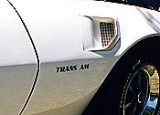 1970-72 Trans Am Front Fender Decal