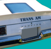 1970-72 Trans Am Tail Decal